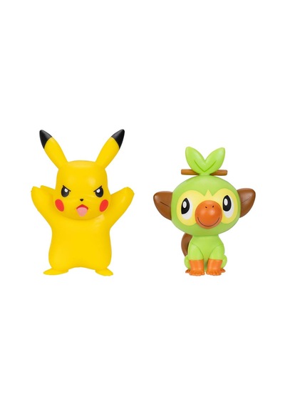 Pokemon Battle 2'li Figür Seti Pkw4075 - Pikachu Ve Grookey Diğer