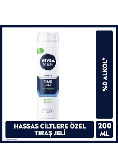 Hassas Ciltlere Özel Tıraş Jeli 200 Ml