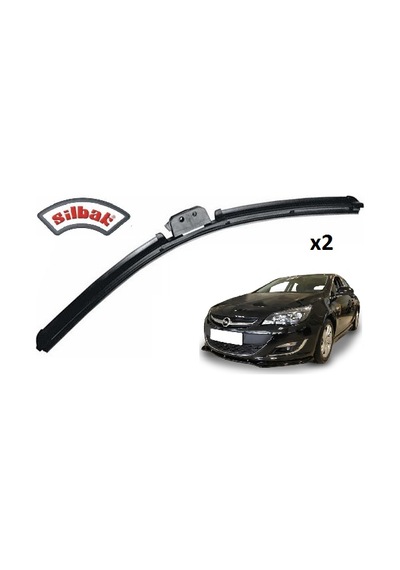 Silbak Opel Astra J, 2009 - 2018 Silecek, Muz Tipi, Takım, 710mm-610mm