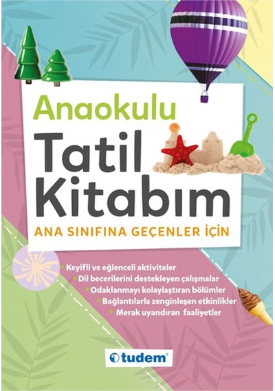 Anaokulu Tatil Kitabım Tudem Yayınları