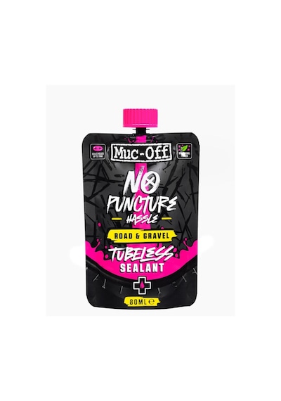 Muc-off No Puncture Tubeless Sıvısı Road & Gravel 80ml Pembe