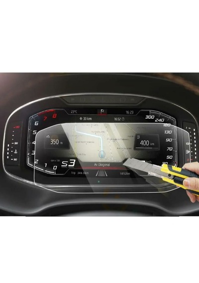 Cupra Leon Uyumlu 10.25 İnç Ekran Koruyucu Nano Dijital Gösterge