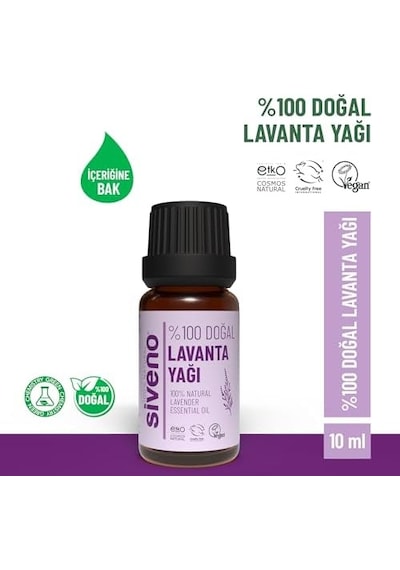 %100 Doğal Lavanta Uçucu Yağı 10 Ml