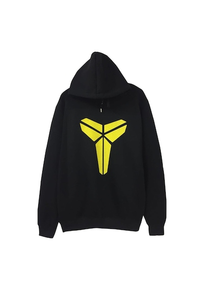 Kobe Braynt Baskılı Sweatshirt Siyah