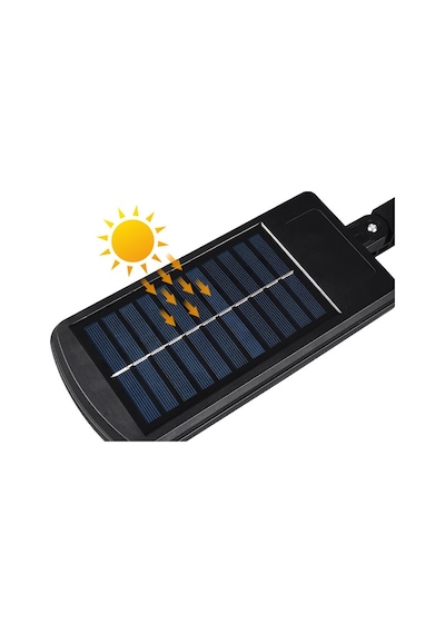 Solar Güneş Enerjili Led Bahçe Aydınlatması 120 Led Sensörlü