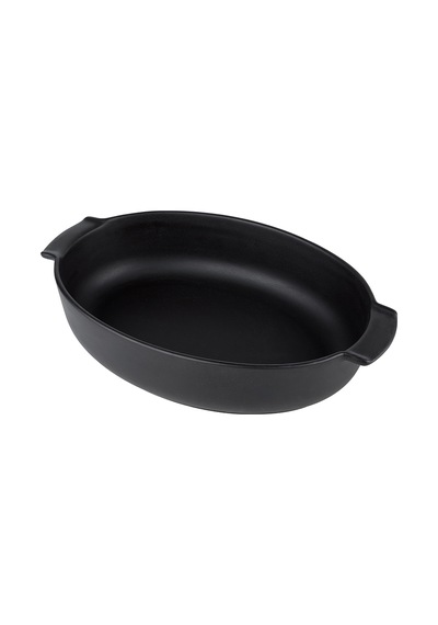 Aryıldız Elissa Oval Fırın Kabı Mat Siyah 40 Cm Çok Renkli