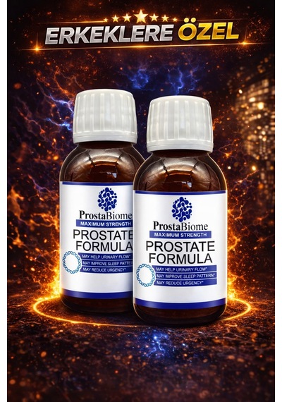 Prostate Formula Erkekler İçin Kendini Güçlü, Dengeli Ve Rahat Hisset 50 Ml 2adet