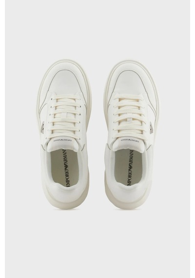 Emporio Armani Erkek Ayakkabı X4x633 Xr325 M801 Beyaz Beyaz