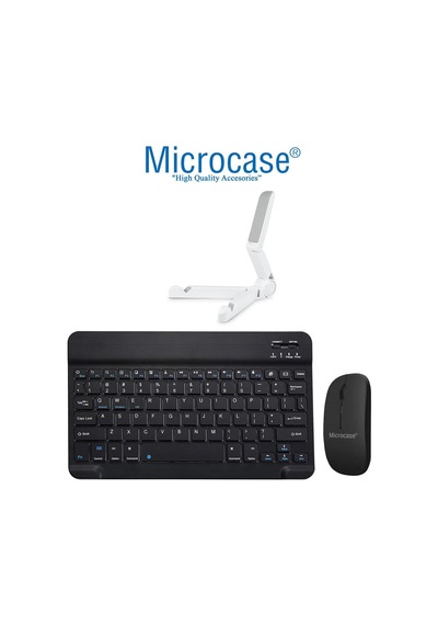 Lenovo Uyumlu Tab P11 (2. Nesil) Klavye+Mouse+Sticker+Stand AL2755