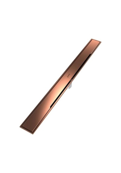47h00210000pb014-hüppe Galata A Duş Kanalı - Yandan Çıkışlı 60 Cm - Parlak Bakır