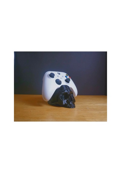 Dekoratif Kuru Kafa Detaylı Kol Standı, Oyun Kolu Tutucu Stand, Ps5/ps4/xbox/nintendo Uyumlu
