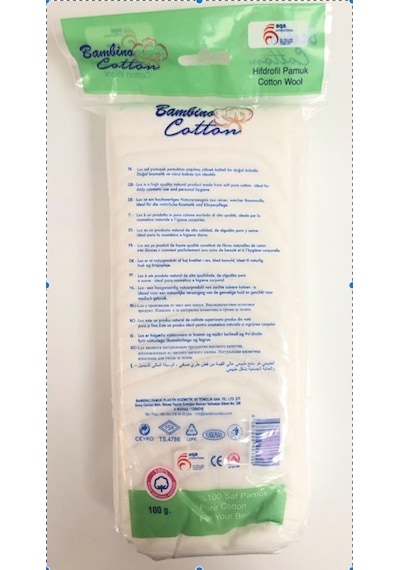 Bambino Hidrofil Pamuk 100 G