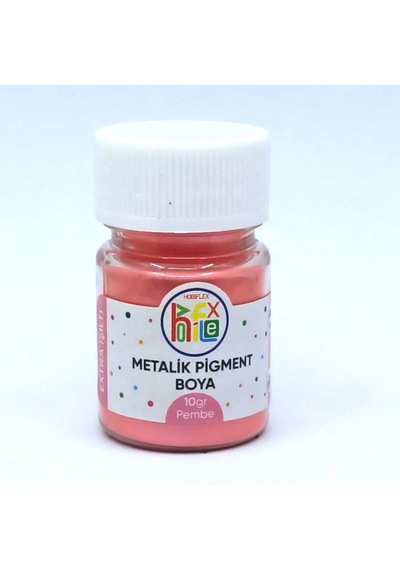 EPOKSİ REÇİNE METALİK SEDEFLİ PİGMENT TOZ BOYA PEMBE 10 GR