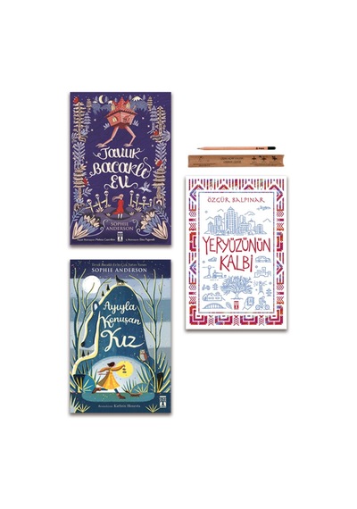 Genç Timaş Ayıyla Konuşan Kız - Tavuk Bacaklı Ev - Yeryüzünün Kalbi Set - 3 Kitap