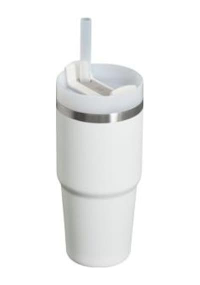 Stanley The Quencher H2.o Flowstate Pipetli Termos Bardak 0,41 Beyaz Beyaz