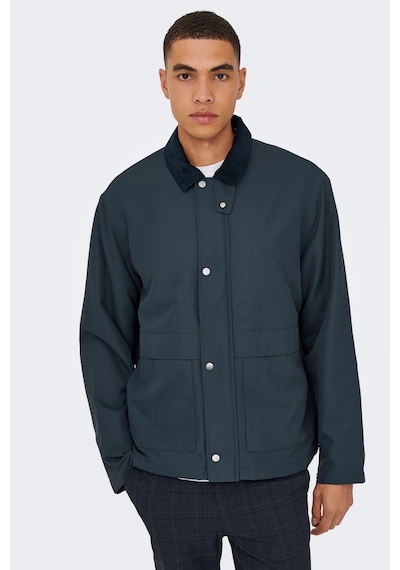 Only & Sons Onskosmo Erkek Lacivert Ceket Mont - 22034856 Lacivert