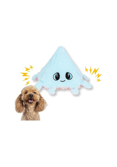Proud Wave Ahtapot Köpek Oyuncağı Peluş Zilli Vikvikli Çift Taraflı Çekiştirme Oyuncağı Pembe-bebek Sku: Zeus8690010274090