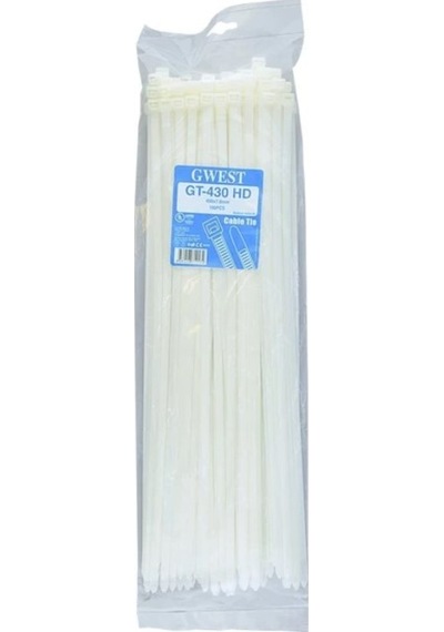 Gwest Gt 430 Hdb 100 Adet 430x7.6mm Siyah Kablo Bağı