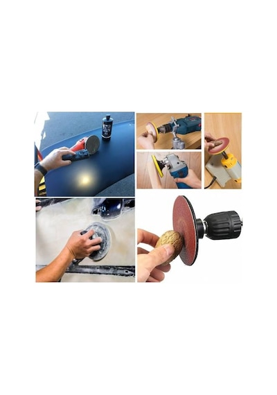 115Mm Cırtlı Zımpara Seti 80 Kum 180 Kum 1000 Kum 2000