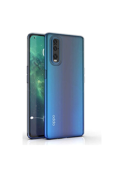 Oppo Reno 3 Pro 5G Kılıf Şeffaf Silikon Hibrit Case Renksiz
