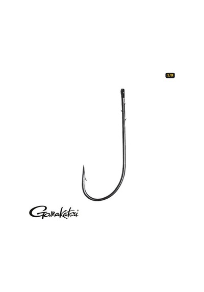 Gamakatsu Worm 31 Siyah Olta İğnesi 1/0