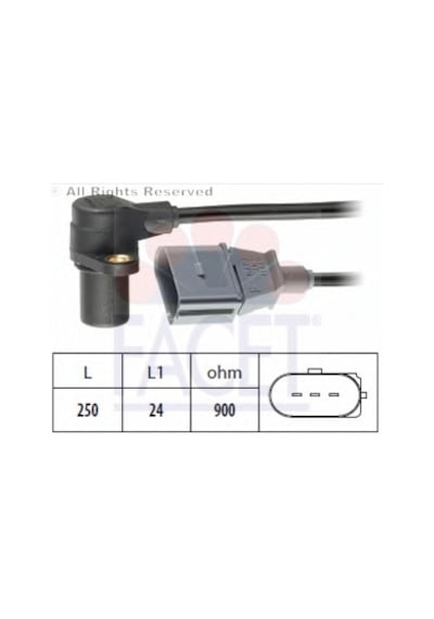 Vw Krank Devir Sensörü 06A906433K Facet 9.0254