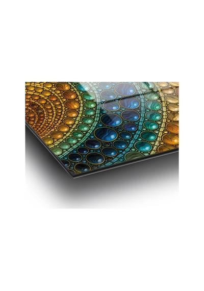 Spiral Enerji Renkli Geometrik Doku Ultra Hd Cam Tablo Modern Soyut Dekoratif Duvar Tablosu, Salon, Ofis Ve Çalışma Alanı Dekoru,