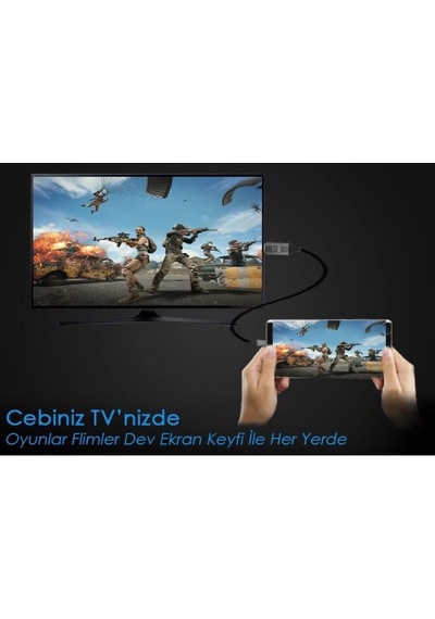 Inca Itch-02Tx Type-C To Hdmı 4K Altın Uçlu Kablo 2 Mt