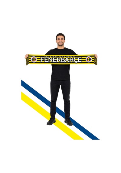Fenerium Her Zaman Hep Seninleyiz Dokuma Atkı Lacivert