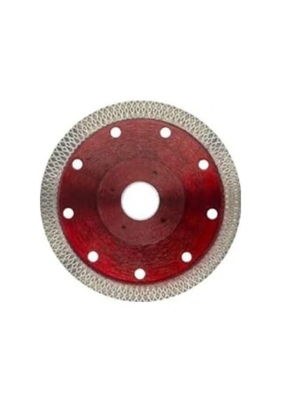 Kırmızı Örgülü Hassas Kesme Elmas Disk, 115 Mm, Seramik Ve Porselen İçin Testere Bıçağı