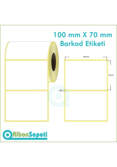 Herboy 70x100 Termal 500 Adet Rulo Etiket