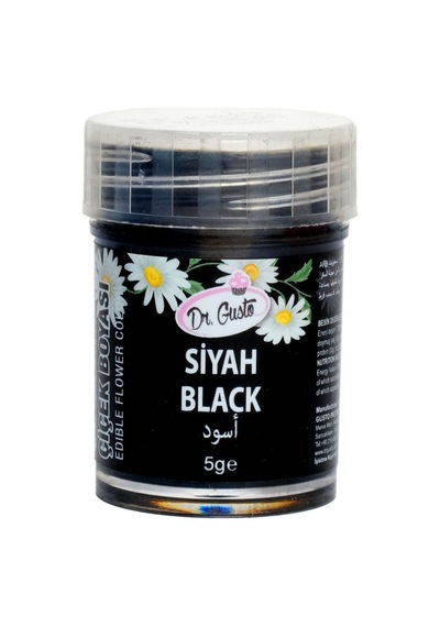 Çiçek Boyası Dr.gusto Opak 5 Gr Siyah