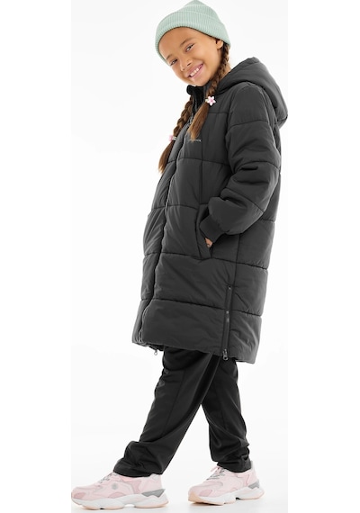 Lumberjack Sonne Dokuma Uzun Çocuk Mont Siyah 667800001317 01 Siyah Siyah