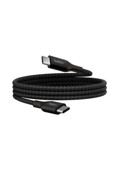 Belkin Cab015bt1mbk Boostcharge Örgülü Usb-c To Usb-c 240w Şarj Kablosu 1m - Siyah