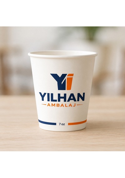 7 Oz 180 Ml Karton Bardak 250 Adet Tek Kullanımlık Çay Kahve Bardağı