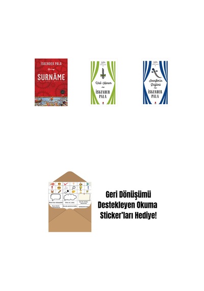 Surnâme - Bir Osmanlı Mâcerası + Vali Hanım Ciltli + Jennifer In Düğünü Ciltli + Okuma Sticker'ları