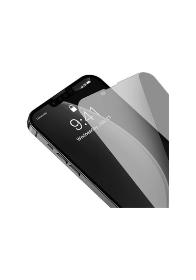 Baseus Apple     Uyumlu iPhone 13 Mini Privacy Hayalet Cam Ekran Koruyucu 2 Adet Set- 5775