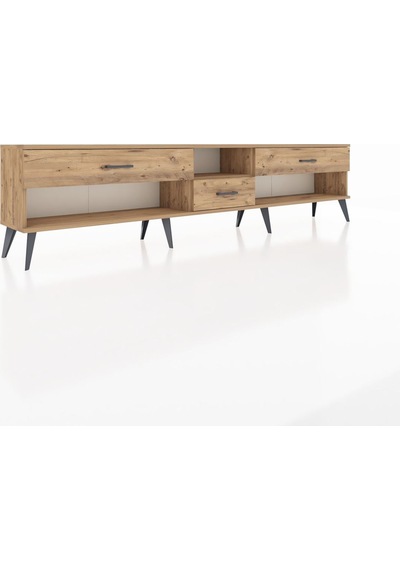Arges Tv Ünitesi Tek Raflı 3 Çekmeceli 220x30x51 Çam-çam Atlas Çam/atlas Çam - Atlas Çam Arges Tv Ünitesi Tek Raflı 3 Çekmeceli 220x30x51 Çam-çam Atlas Çam/atlas Çam - Atlas Çam