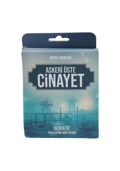 Dedektif Kart Oyunu - Askeri Üste Cinayet