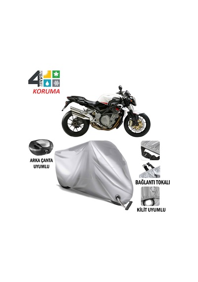 MV Agusta Brutale 910 R Motosiklet Brandası ( Kilit Uyumlu
