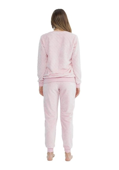 U.S. Polo Assn. U.s Polo 17080 Kadın Peluş O Yaka Pijama Takım 001