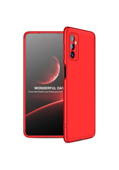 Galaxy M52 Kılıf Zore Ays Kapak Kırmızı