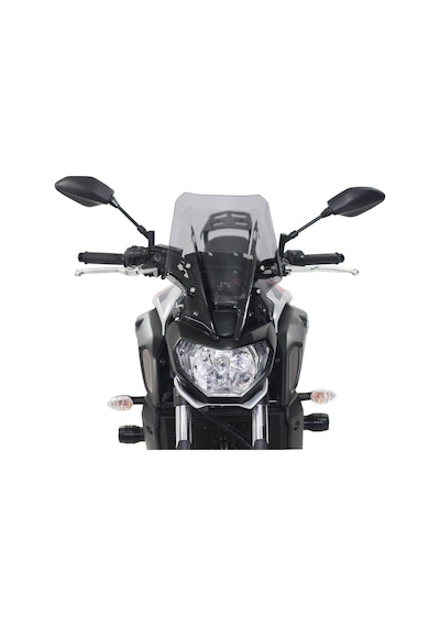 GP Kompozit Yamaha MT-07 2018-2020 Uyumlu Ön Cam Şeffaf 42 cm