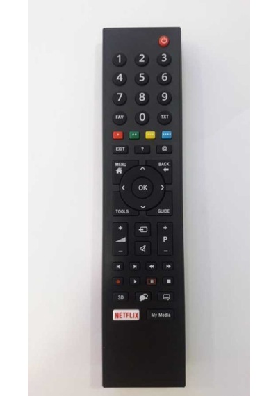 Arçelik Uyumlu Led Tv Kumandası Arçelik Uyumlu Netflix Tuşlu Smart Led Tv Uyuml