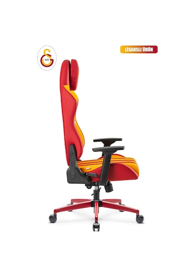 Fanchair X Galatasaray Çubuklu Lisanslı Oyuncu Koltuğu-102 Kırmızı
