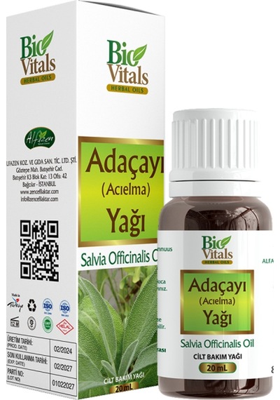 Bio Vitals Adaçayı Yağı 20 Ml