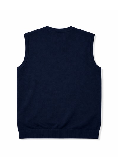 Battalmoda Erkek Büyük Beden Lacivert V Yaka Süveter 3xl-4xl-5xl-6xl
