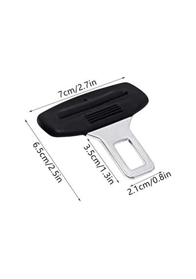 Emniyet Kemeri Kilit En Kısa Ayak Demir Bağlama Klipsi Toplam 11 Cm