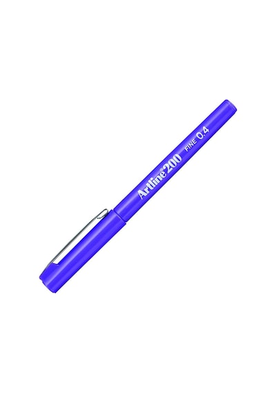 Artline 200n Fine Keçe Uçlu Yazı Kalemi Uç:0,4 Mm, Mor
