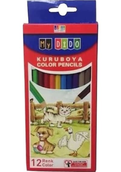 My Dido Kuru Boya Tam Boy 12li - 2 Adet 12 Li Karışık